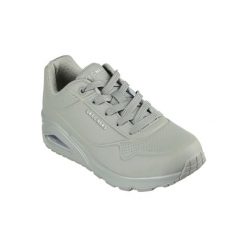Buty sportowe Sneakersy damskie, Uno-Stand on Air. Zielone obuwie sportowe damskie Skechers, bez wzorów, bez zapięcia, trekkingowe, Skechers Sport. Za 259.99 zł.