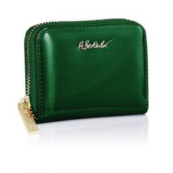 Portfel damski ROYAL zielony. Zielone portfele damskie ze skóry. Za 149.99 zł.