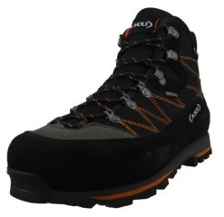Buty trekkingowe męskie Aku Trekker Lite Iii Wide Gtx. Czarne trekkingi męskie Aku, z materiału, za kostkę, bez zapięcia. Za 988.00 zł.