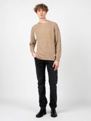Pepe Jeans Sweter "Monroi" | PM702273 | Monroi | Mężczyzna | Piaskowy, Beżowy. Brązowe swetry męskie Pepe Jeans, m, bez wzorów, z dzianiny, bez kołnierzyka, bez ramiączek. W wyprzedaży za 159.00 zł.