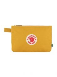 Saszetka Fjallraven Kanken Gear Pocket - ochre. Żółte saszetki i nerki męskie Fjällräven, z tkaniny, małe. Za 79.99 zł.
