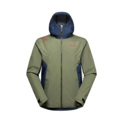 Kurtka turystyczna La Sportiva Discover Shell. Zielone kurtki męskie La Sportiva, xl, bez wzorów, z elastanu, bez kaptura. Za 1,303.95 zł.