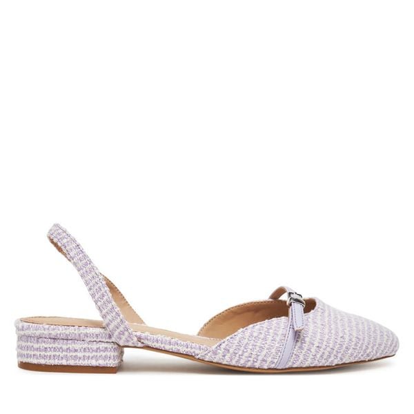 Baleriny Aldo. Fioletowe balerinki damskie Aldo, bez wzorów, bez obcasa, bez zapięcia. Za 179.99 zł.