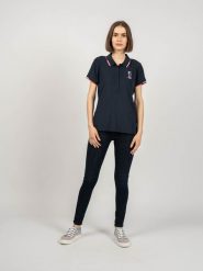 North Sails X Prada Koszulka Polo "Auroa" | 45 2502 000 | Auroa Polo S/S | Kobieta | Granatowy. Niebieskie bluzki damskie North Sails, s, z aplikacjami, z poliesteru, klasyczne, bez kołnierzyka, moda ciążowa, bez ramiączek. W wyprzedaży za 219.00 zł.