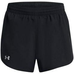 Spodenki do biegania damskie Under Armour Fly By 2in1. Czarne szorty damskie Under Armour, bez wzorów, sportowe. Za 169.99 zł.