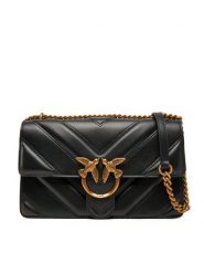 PINKO Torebka Love One Classic Light Dc PE 25 PLTT 104549 A26Z Czarny. Czarne torebki do ręki damskie Pinko, bez wzorów, ze skóry, bez dodatków. Za 1,499.00 zł.