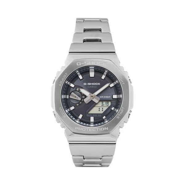 Zegarek G-Shock. Szare zegarki męskie G-Shock, bez wzorów, srebrne. Za 1,258.99 zł.