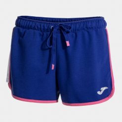 Szorty damskie Joma Berry. Niebieskie szorty damskie Joma, bez wzorów, sportowe. W wyprzedaży za 78.00 zł.