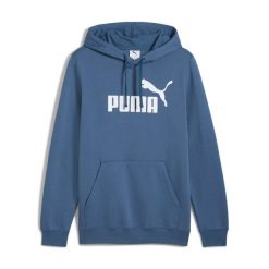 Puma Ess No. 1 Logo Hoodie Fl (S) Dorośli. Niebieskie bluzy męskie Puma, m, bez wzorów, z bawełny, bez kaptura. Za 168.99 zł.