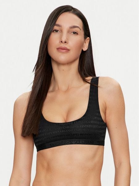 Emporio Armani Underwear Biustonosz top 164232 3F204 00020 Czarny. Czarne biustonosze Emporio Armani Underwear, m, bez wzorów, z syntetyku, bez kołnierzyka, bez ramiączek. Za 219.99 zł.
