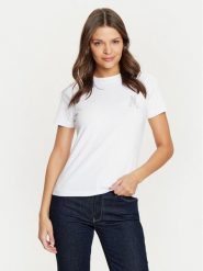 Marciano Guess T-Shirt 4BGI15 6008A Biały Regular Fit. Białe t-shirty damskie Marciano Guess, m, z aplikacjami, z bawełny, bez kołnierzyka, bez ramiączek. Za 179.99 zł.
