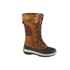 Buty zimowe damskie, CMP Thalo Wmn Snow Boot. Brązowe obuwie trekkingowe damskie CMP, z gumy, bez zapięcia. Za 529.99 zł.