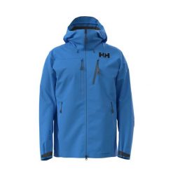 Izolowana kurtka narciarska Helly Hansen Odin Infinity. Niebieskie kurtki sportowe męskie Helly Hansen, m, bez wzorów, bez kaptura, narciarskie. W wyprzedaży za 2,976.00 zł.