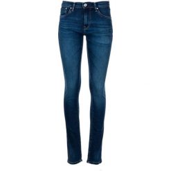Pepe Jeans jeansy damskie Victoria 25/34, ciemny niebieski. Niebieskie jeansy damskie Pepe Jeans, bez wzorów, z jeansu. W wyprzedaży za 203.00 zł.