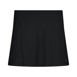 Damskie spódnico-spodenki 2 w 1 CMP. Czarne szorty damskie CMP, bez wzorów, sportowe. Za 225.00 zł.