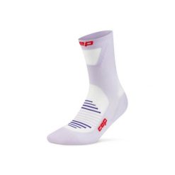 Męskie skarpety sportowe kompresyjne do połowy łydki PRO Run Ultralight CEP. Fioletowe skarpety męskie CEP, bez wzorów. Za 114.00 zł.