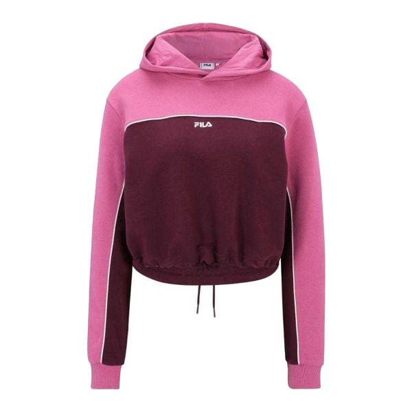 Damska Bluza Z Kapturem Laagna. Czerwone bluzy damskie Fila, l, bez wzorów, z bawełny, bez ramiączek, z kapturem. Za 407.99 zł.