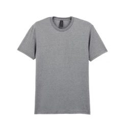Koszulka Softstyle Dla Dorosłych Unisex. Niebieskie bluzki damskie GILDAN, s, bez wzorów, sportowe, bez kołnierzyka, bez ramiączek. Za 47.99 zł.