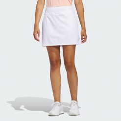 Skort Ultimate365 Solid Knit. Białe spódnice damskie Adidas, bez wzorów, sportowe, sportowe. Za 329.00 zł.