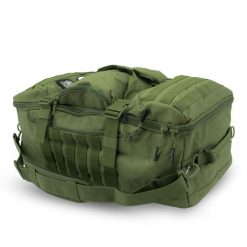 Torba podróżna OFFLANDER 3w1 54L Zielona. Zielone torby na ramię męskie OFFLANDER, z aplikacjami, z materiału, na ramię, duże. Za 333.00 zł.