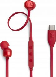 Słuchawki JBL Tune 310C czerwone (JBLT310CRED). Czerwone słuchawki douszne JBL. Za 99.42 zł.