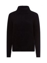 MOS MOSH Sweter - MMThyra Kobiety Wełna czarny, S. Czarne swetry nierozpinane damskie Mos Mosh, s, bez wzorów, z dzianiny, bez kołnierzyka, bez ramiączek. Za 749.95 zł.