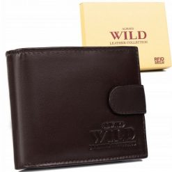 Portfel męski Always Wild N7L-P-SCR brązowy. Brązowe portfele męskie Always Wild, bez wzorów, ze skóry. Za 45.00 zł.