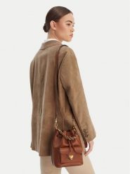 Guess Torebka TFK Coccinelle Beat Generatio E1 TFK 23 03 01 Brązowy. Brązowe torebki do ręki damskie Guess, z aplikacjami, ze skóry, bez dodatków. Za 1,269.00 zł.