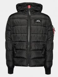Alpha Industries Kurtka zimowa 118113 Czarny Regular Fit. Czarne kurtki męskie Alpha Industries, na zimę, m, bez wzorów, z syntetyku, bez kaptura. Za 589.99 zł.