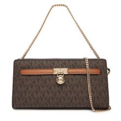 Torebka MICHAEL Michael Kors. Brązowe torebki do ręki damskie MICHAEL Michael Kors, bez wzorów, bez dodatków. Za 879.99 zł.