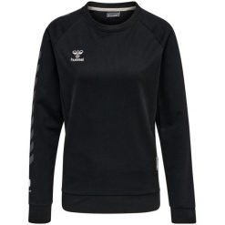 Damska bluza bawełniana Hummel Move Grid. Czarne bluzy damskie Hummel, s, bez wzorów, z bawełny, sportowe, bez ramiączek, bez kaptura. Za 222.00 zł.