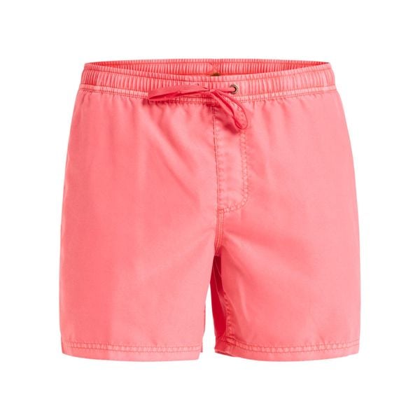 Szorty kąpielowe dla Mężczyzn EVERYDAY SURFWASH VOLLEY 15" Różowy. Czerwone kąpielówki męskie Quiksilver, bez wzorów, z materiału, sportowe. Za 199.99 zł.