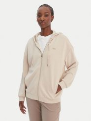 EA7 Emporio Armani Bluza 7W000192 AF12643 U1088 Beżowy Relaxed Fit. Brązowe bluzy damskie EA7 Emporio Armani, m, bez wzorów, z syntetyku, bez ramiączek, bez kaptura. Za 709.99 zł.