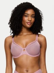 Triumph Biustonosz z fiszbiną Signature Sheer 10215906 Różowy. Czerwone biustonosze Triumph, bez wzorów, z syntetyku. Za 154.00 zł.