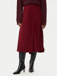 Gina Tricot Sweter 23231 Bordowy Regular Fit. Czerwone swetry nierozpinane damskie Gina Tricot, l, bez wzorów, z syntetyku, bez kołnierzyka, bez ramiączek. Za 109.99 zł.
