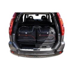 Torby Do Bagażnika Nissan X-Trail 2007-2014 5Szt Kjust. Czarne torby podróżne damskie KJUST, bez wzorów. Za 1,593.00 zł.