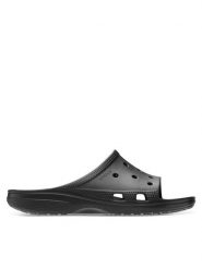 Crocs Klapki Saturday Slide M 213298 Czarny. Czarne klapki męskie Crocs, bez wzorów, z tworzywa sztucznego, bez zapięcia. Za 129.99 zł.