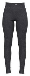 Legginsy termoaktywne damskie Odlo ACTIVE WARM ECO. Szare legginsy damskie ODLO, bez wzorów, ze skóry. Za 249.99 zł.