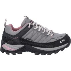 Buty trekkingowe damskie CMP RIGEL LOW. Czarne obuwie trekkingowe damskie CMP, bez zapięcia. W wyprzedaży za 359.99 zł.