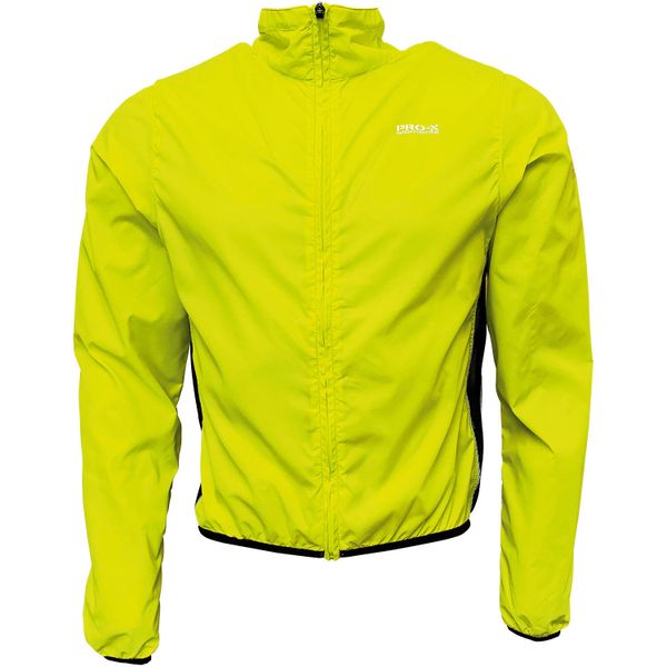 Wiatroszczelna kurtka Pro-X Elements. Żółte kurtki męskie PRO-X ELEMENTS, l, bez wzorów, z materiału, bez kaptura. Za 256.00 zł.