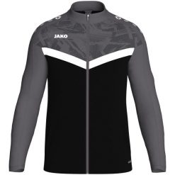 Poliestrowa bluza dresowa Jako Iconic. Czarne bluzy damskie Jako, xl, bez wzorów, z dresówki, bez ramiączek, z kapturem. Za 325.00 zł.
