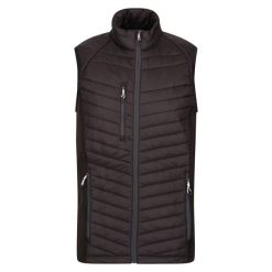 Bezrękawnik Męska Pikowanie Hybrydowy. Czarne bluzy męskie Regatta, m, bez wzorów, sportowe, bez ramiączek, bez kaptura. Za 168.99 zł.