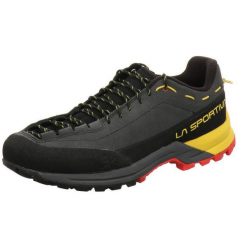Buty podejściowe męskie La Sportiva Tx Guide Leather. Czarne buty zimowe męskie La Sportiva, bez wzorów, bez obcasa, bez zapięcia. Za 667.99 zł.