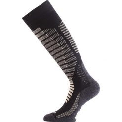 Skarpety merino SWR. Brązowe skarpetki damskie LASTING, bez wzorów, z elastanu. Za 171.90 zł.