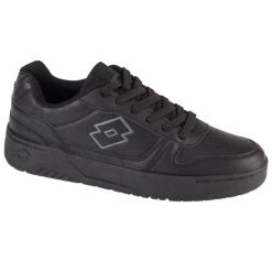 Buty męskie sportowe trampki GROOVN OC. Czarne buty sportowe męskie Lotto, bez wzorów, casualowe, bez zapięcia. Za 125.00 zł.
