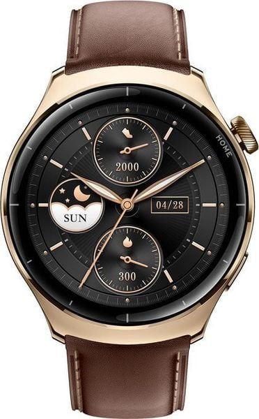 Smartwatch Mibro Lite 3 Pro Brązowy (MIBAC_Lite3Pro/GD). Brązowe zegarki smartwatch MIBRO, bez wzorów. Za 318.20 zł.