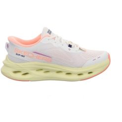 Buty SKECHERS MAX CUSHIONING GLIDE STEP Biały. Białe obuwie sportowe damskie Skechers, bez wzorów, z syntetyku, bez zapięcia. Za 489.81 zł.