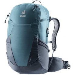 Plecak z siatką dystansową Deuter Futura 27 - atlantic/ink/ink. Niebieskie plecaki męskie Deuter, bez wzorów, sportowe. Za 629.99 zł.