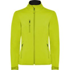 Damska Kurtka Soft Shell Nebraska. Zielone kurtki sportowe damskie ROLY, xl, bez wzorów, bez ramiączek, bez kaptura, trekkingowe. Za 138.99 zł.