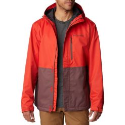 Kurtka przeciwdeszczowa męska Columbia Hikebound. Brązowe kurtki męskie Columbia, m, bez wzorów, sportowe, bez kaptura. Za 339.99 zł.